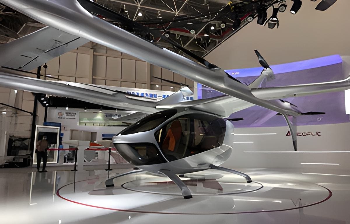 AutoFlight eVTOL V1500M Prototip Yolcu Uçağı